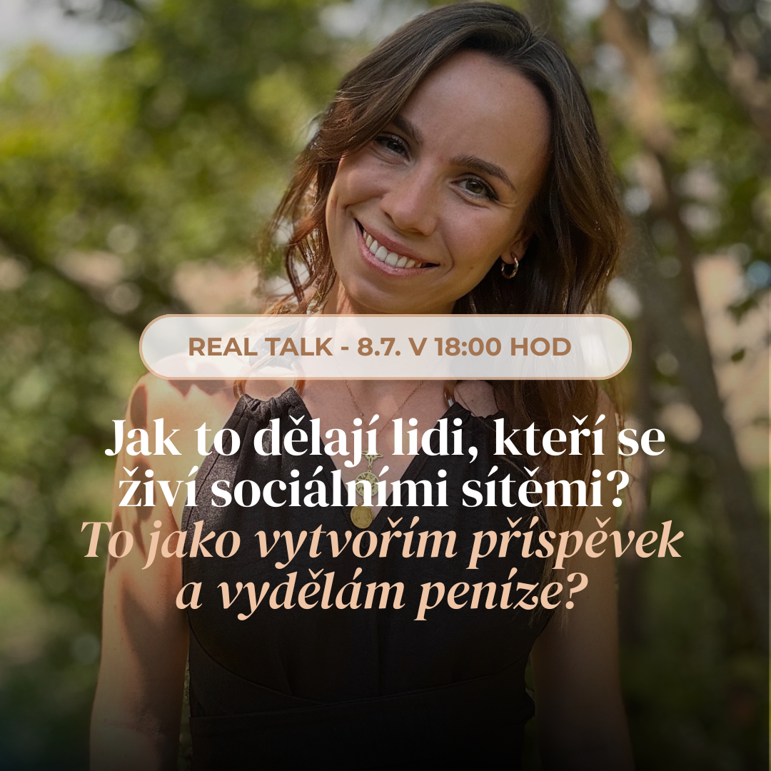 Real Talk 8.7. — Jak se živit sociálními sítěmi?